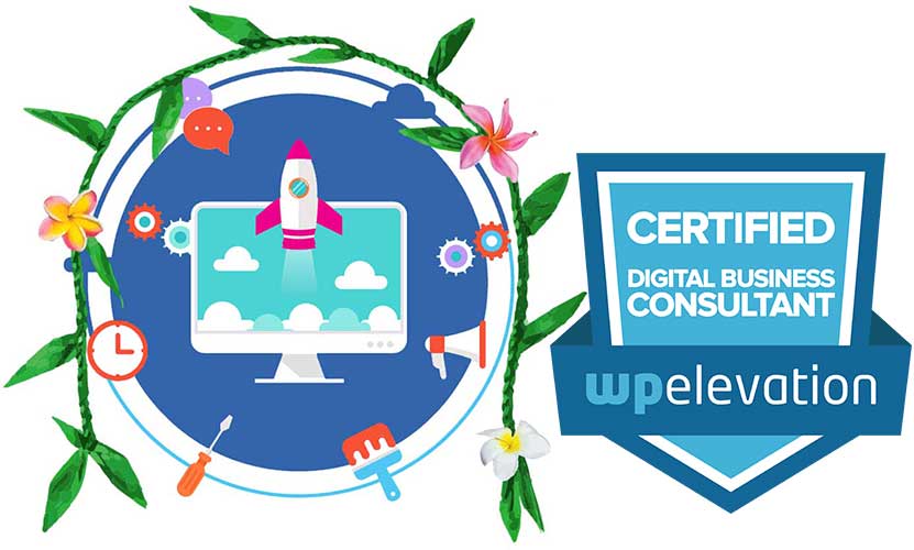 FLYING 'OKOLE is here to help image on the WordPress Website Care Plans page.